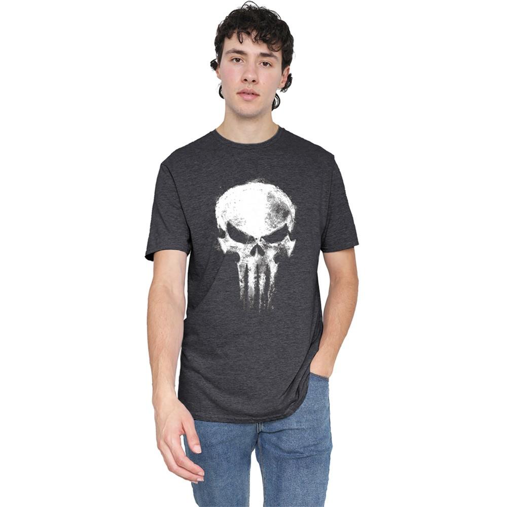 Daredevil Born Again Skull The Punisher Returns Unisex T-Shirt S-3XL Heather XXL