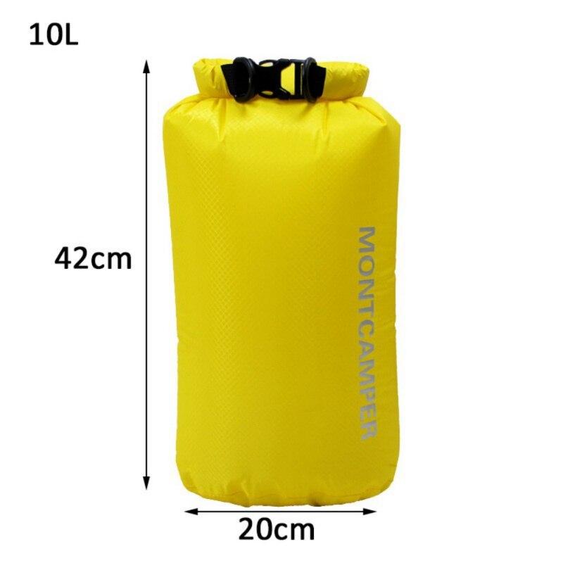 Waterproof Dry Bag 30D Nylon Diamond Grid Ultralight Drifting Swimming Debris Clothes Sleeping Storage Bags