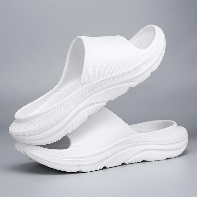 Fashion New Men slippers House Shoes Non-Slip Thick Soft Platform Slide Sandals Men Indoor Outdoor Shower Bathroom Slipper Casual Shoes