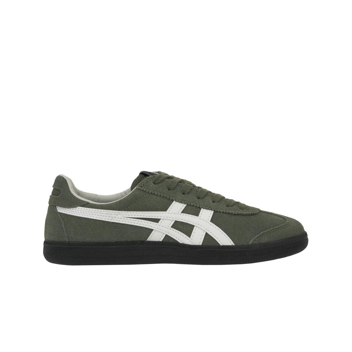 Onitsuka Tiger Tokuten Burnt Green Unisex Sneakers Weiß Schwarz 1183A907-300 38