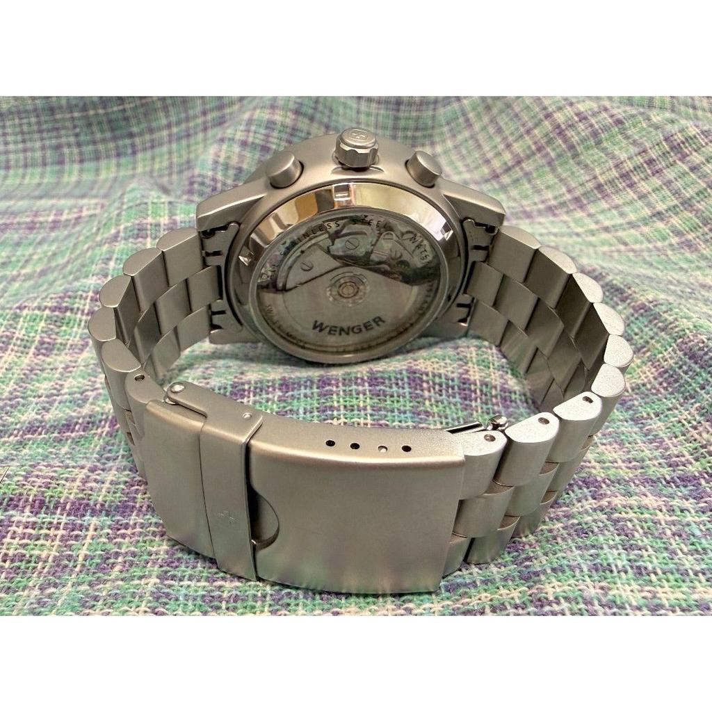 Used WENGER Wenger chronograph automatic winding