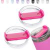 2 Pcs Replacement 20/30 oz Dustproof Spill Proof Resistant Tumbler Lid for Stanley Cup,  Fit for Stanley and More Coffee Mugs