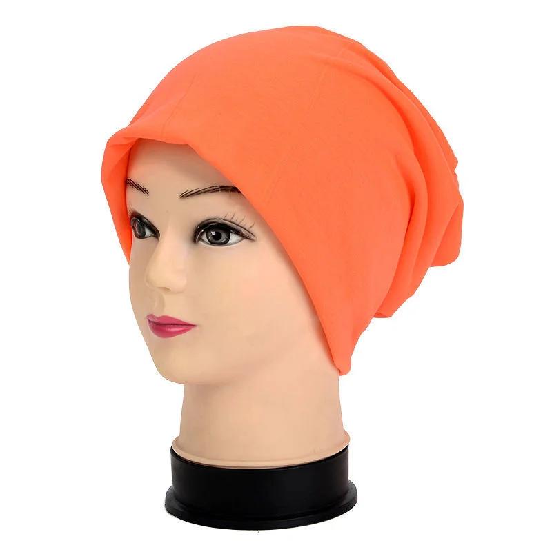 Women's Plain Beanie Hat Spring Cotton Slouchy Beanie for Women Man Knitted Bone Hat Ladies Skullies Cap Outdoor Chemo Cap