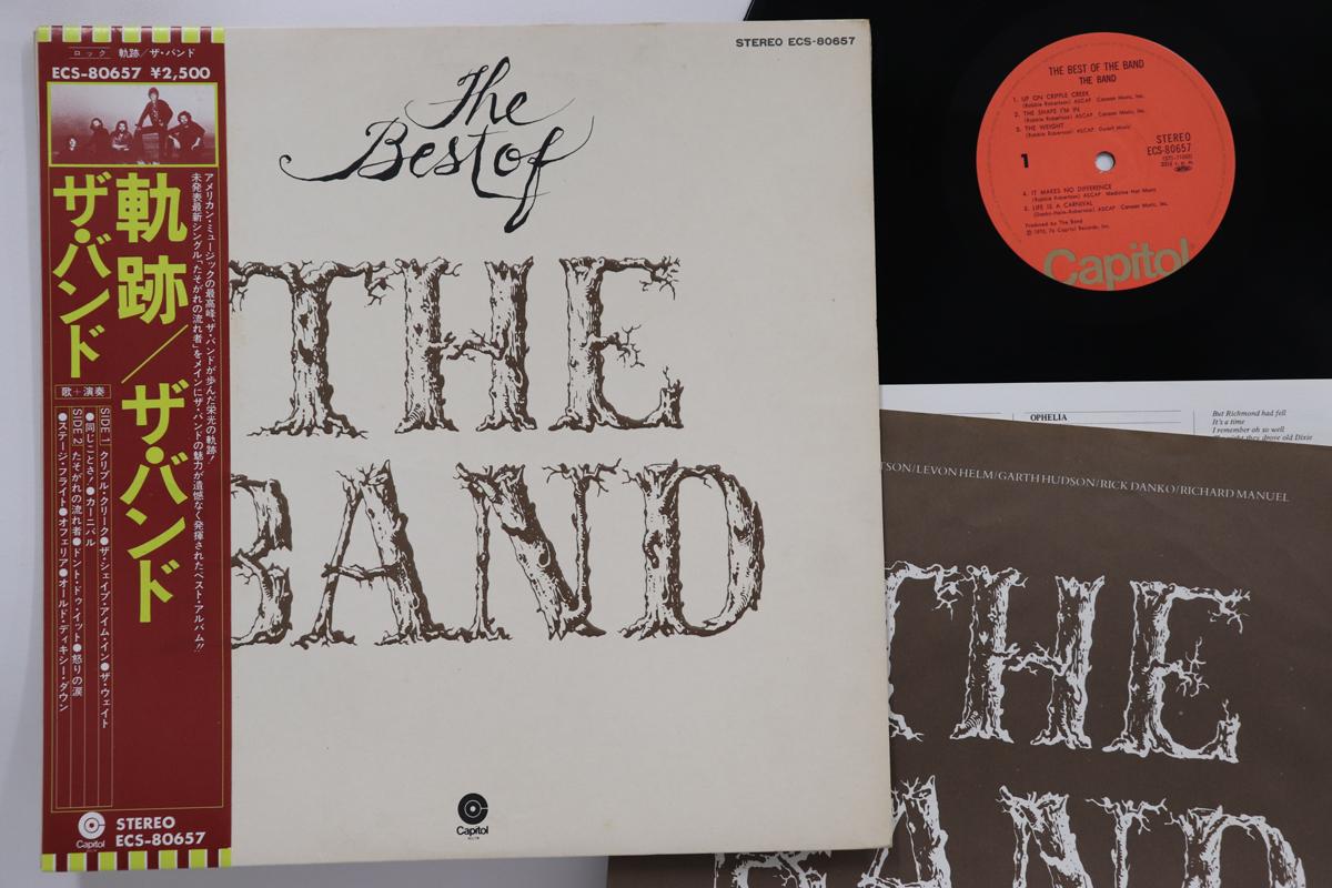 

LP Record BAND - Best Of The Band ECS80657 CAPITOL 1975 Japan Obi Rock Used