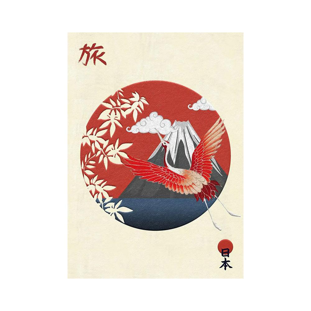 Japanese Landscape Samurai Geisha Bonsai Torii Gate Sakura Art Poster Canvas Painting Wall Prints Picture for Room Home Decor