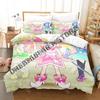 3D Print Seizei Ganbare! Mahou Shoujo Kurumi Bedding Set Single Twin Full Queen King Size Bed Set Adult Kid Bedroom Duvetco