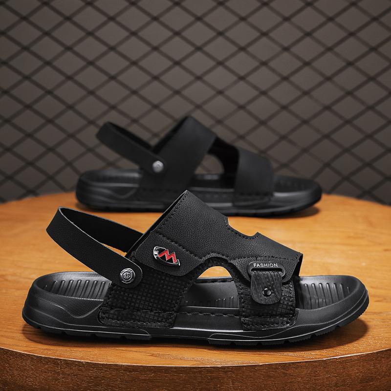 Fashion CYYTL Shoes Mens Slippers Casual Beach Summer Sandals Outdoor Slides Walking Comfort Leather Luxury Designer Lightweight Fashion