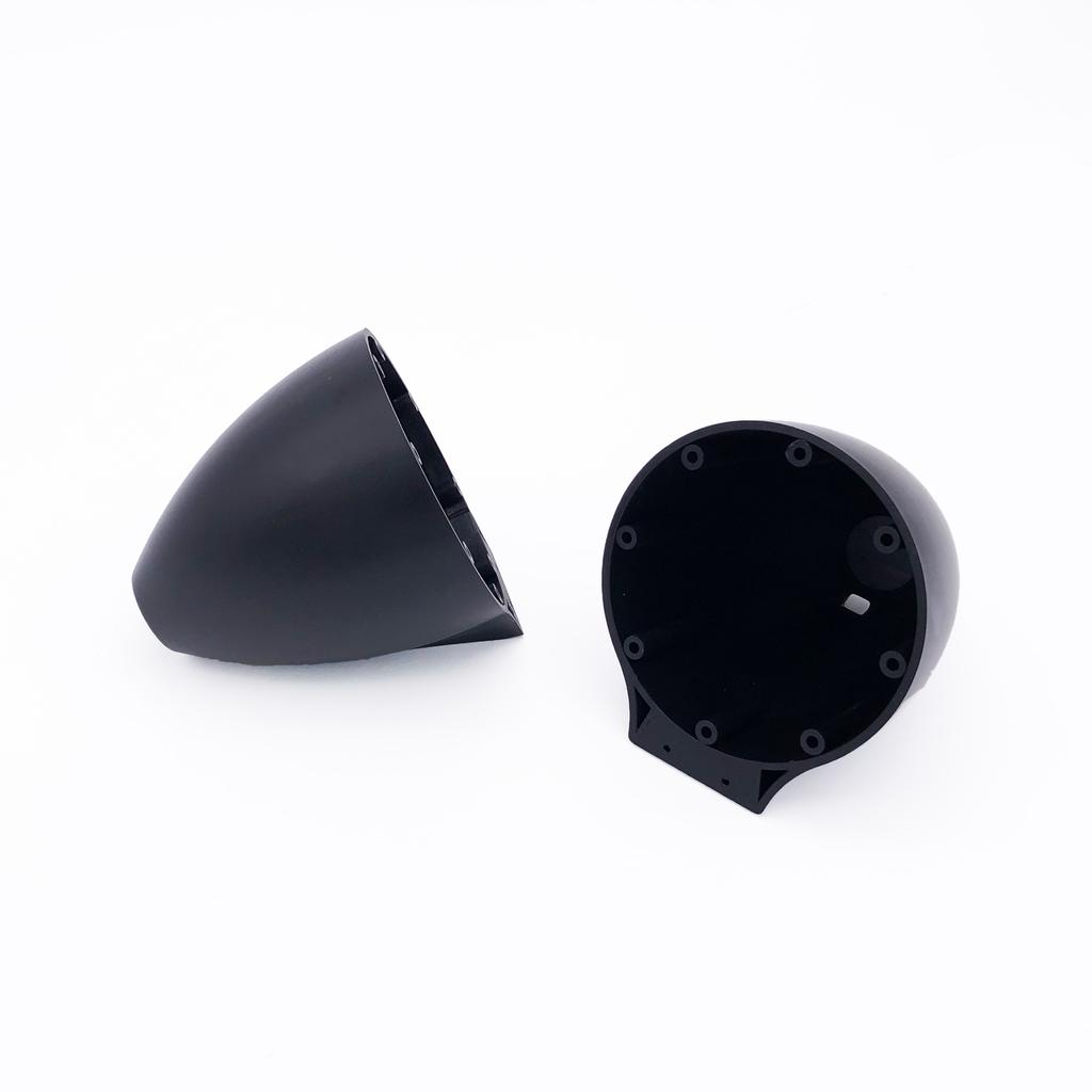 3.5 Inch 4 Inch Car Audio Modified Mid-range Multi-function Speaker Bracket Seat Speaker Box Plastic Shell One PCS