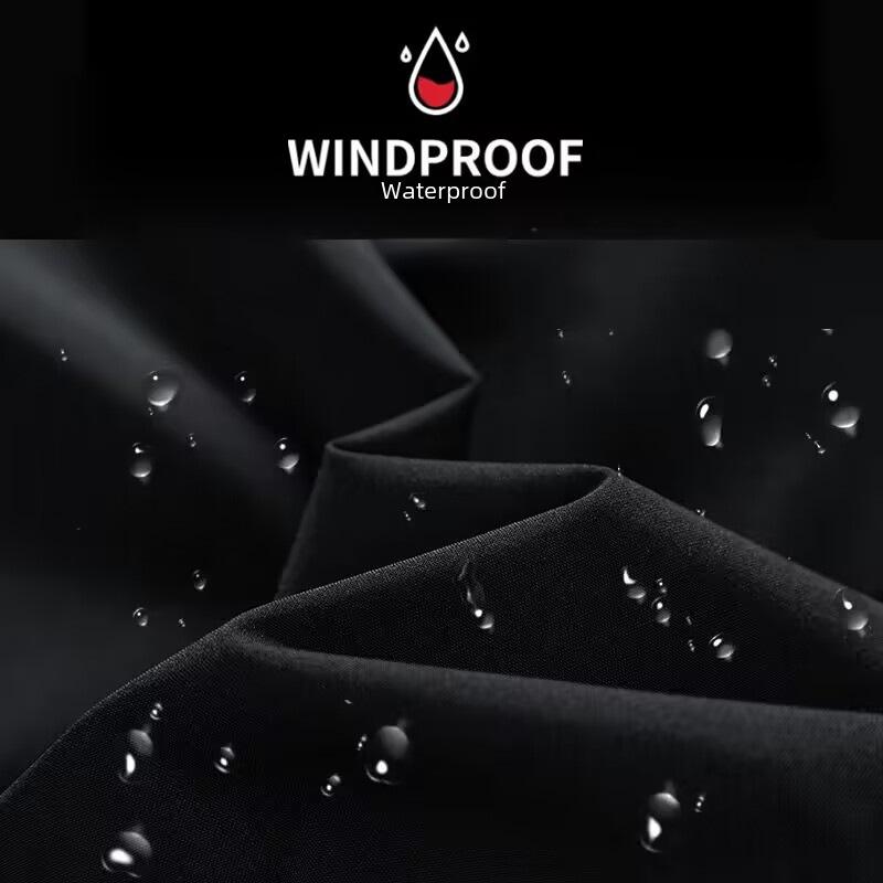 Men's Large Hooded Outdoor Mountain Jacket - Spring/Autumn Zipper Style