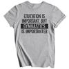 Education Is Important But Gymnastics Is Importanter Funny T-Shirt