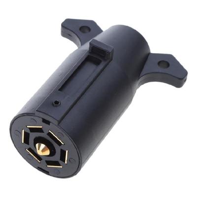 Langlebiger 7-Pin-Steckeradapter Anhängerstecker Anhängerkupplung Abschleppen Wasserdichte Stecker