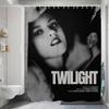 Classic Movie Twiligh Funny And Creative Beach Shower Curtain Waterproof Polyester Bath Curtains For Bathroom Decorate With Hook