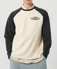 GARDEN EXPRESS Embroidered Reglan T-Shirt (Ivory Mix)