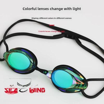 Hochauflösende, wasserdichte und beschlagfreie Unisex-Rennschwimmbrille – Professionelle Tauchausrüstung