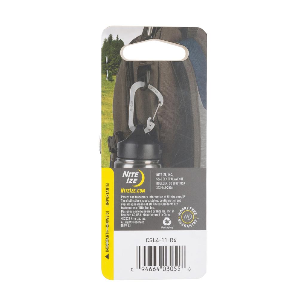 NITEIZE Karabinek SlideLock #4 Wszystkie 2 kolory (Oryginalny produkt japoński)