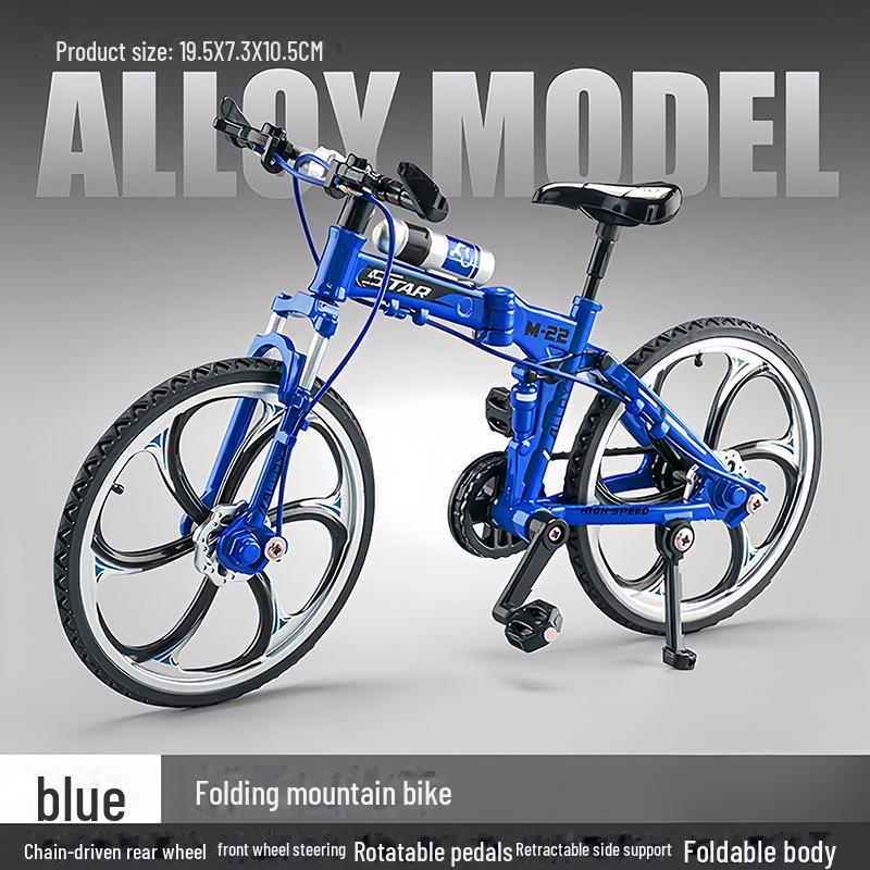 1:8 Legierung Mountainbike Modell Ornament - Offroad Spielzeug für Jungen