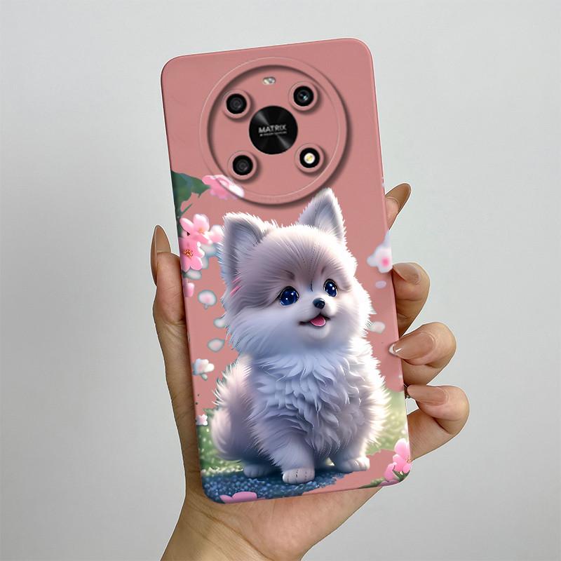 For Honor X9 4G 5G / Magic 4 Lite 4G 5G Phone Case ANY-NX1 LX1 LX2 LX3 Soft Silicone Sweet Painted Cover Cute Printed Casing