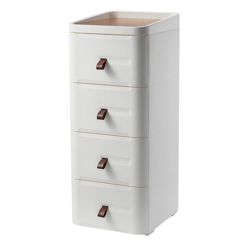 Storage Cabinet Drawer Type Living Room Bedside Table Snack Storage Finishing Rack Household Plastic Cabinet Bedroom Furniture
