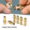 OD 8mm Irrigation Nozzle Brass Atomizing Sprinkler Durable Cooling Nozzle