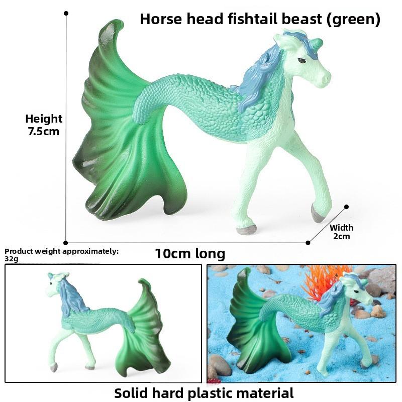 Simulation Mythical Animal Cow Monster Ice Dragon Fiery Eagle Ornament Model