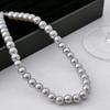 French Retro Temperament Light Luxury Imitation Pearl Necklace, Niche Design Sense High-End Pearl Chain Woman