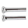 2PCS Car Chrome Door Lock Knobs IN6728Z Anti Scratch Personalized Auto Inner Door Lock Knob Pull Pins for Vehicle