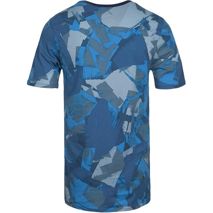 Nike Fc As M Nk Tee Aop Breathable Sports Camouflage Short Sleeve T-Shirt Men Tops 847440-101