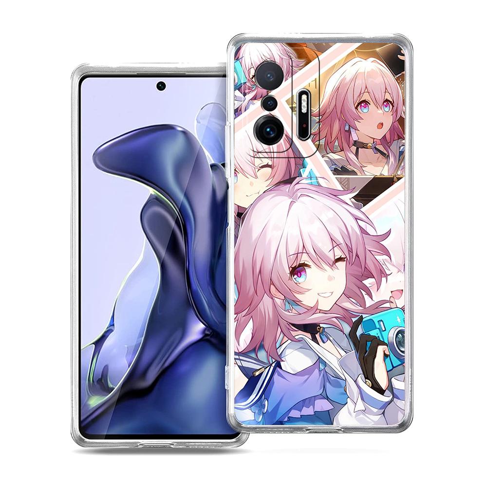 

Honkai Star Rail Phone Case For Xiaomi 14 13 12 Lite Mi 11 Ultra 11X 13T 12T 11T For Poco X5 X4 X3 NFC F5 F4 M4 Pro 5G Cover Xiaomi 13T Pro