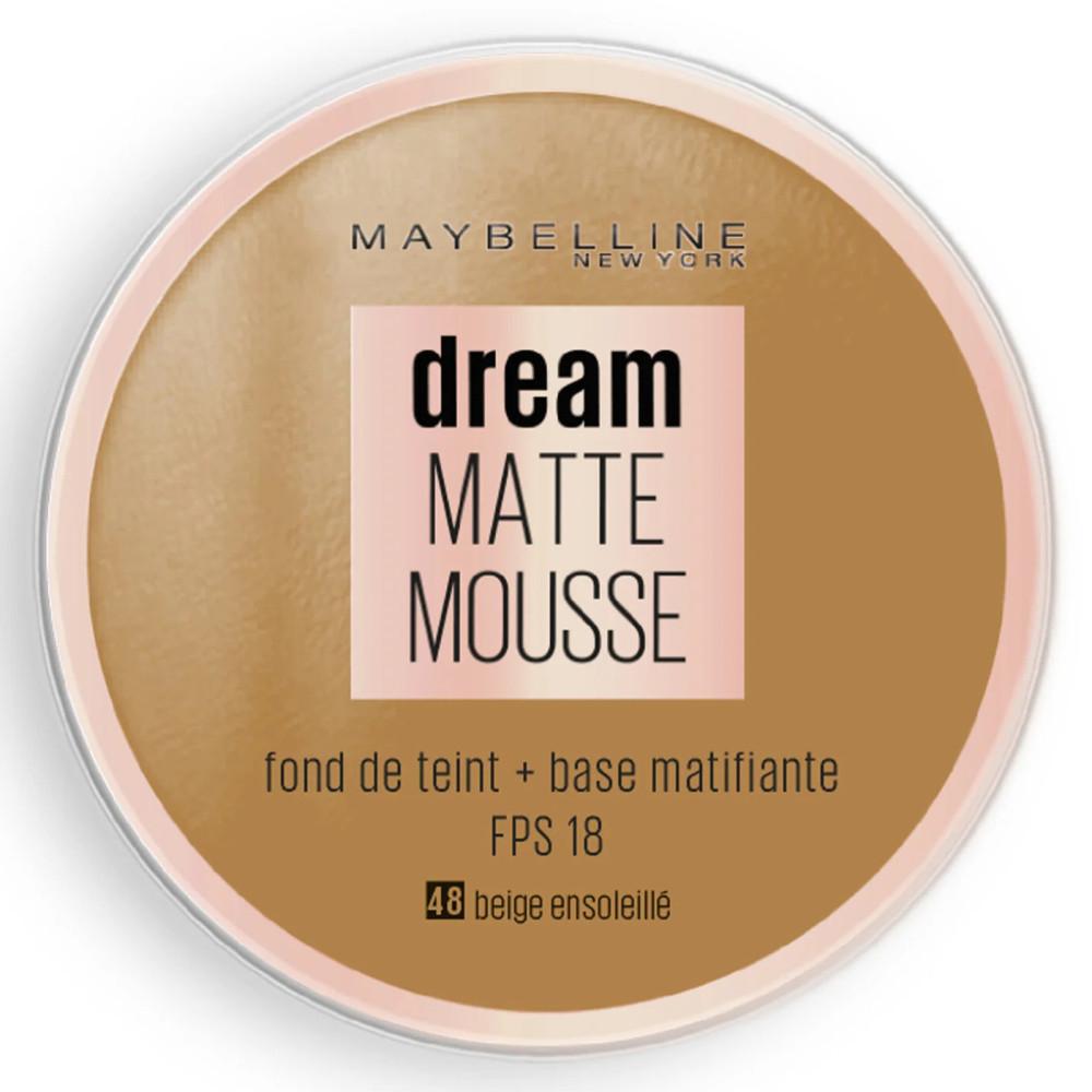 MAYBELLINE NEW YORK Podkład w piance Dream Mat + baza matująca - 