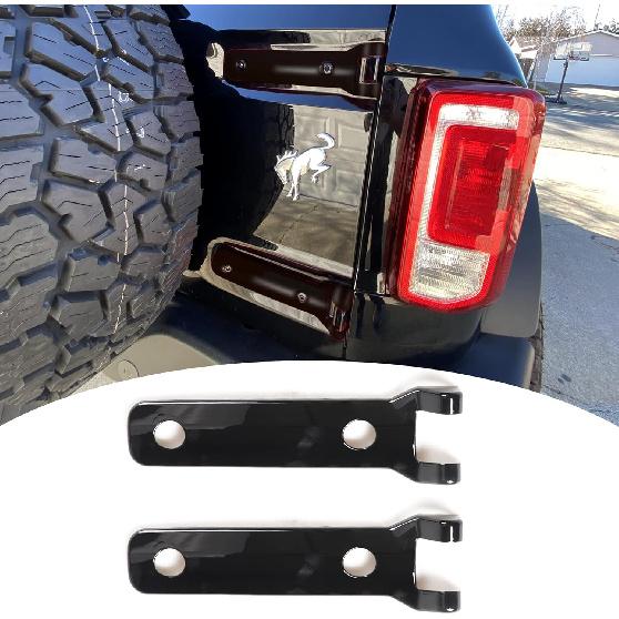 Tailgate Hinge Cover Trim for Ford Bronco 2 Door 4 Door 2021 2022 2023 2024 2025 Rear Door Hinge Liftgate Trim Exterior Decoration Accessories Spare