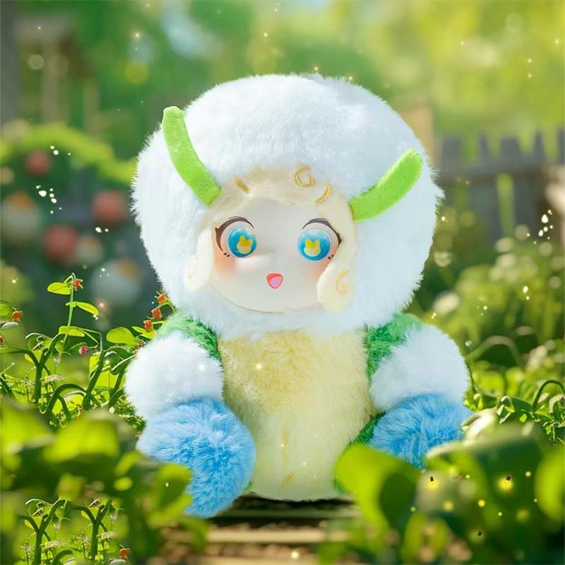 Série Fête d'Animaux Mignons Peluches Figurines Boîte Aveugle Jouets Boîte Mystère Ornements d'Animaux en Peluche