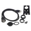 Flush Mount Panel Extension Cable Male to Female Waterproof Dashboard Cord for Boat Marine Outdoor Electrical Connection