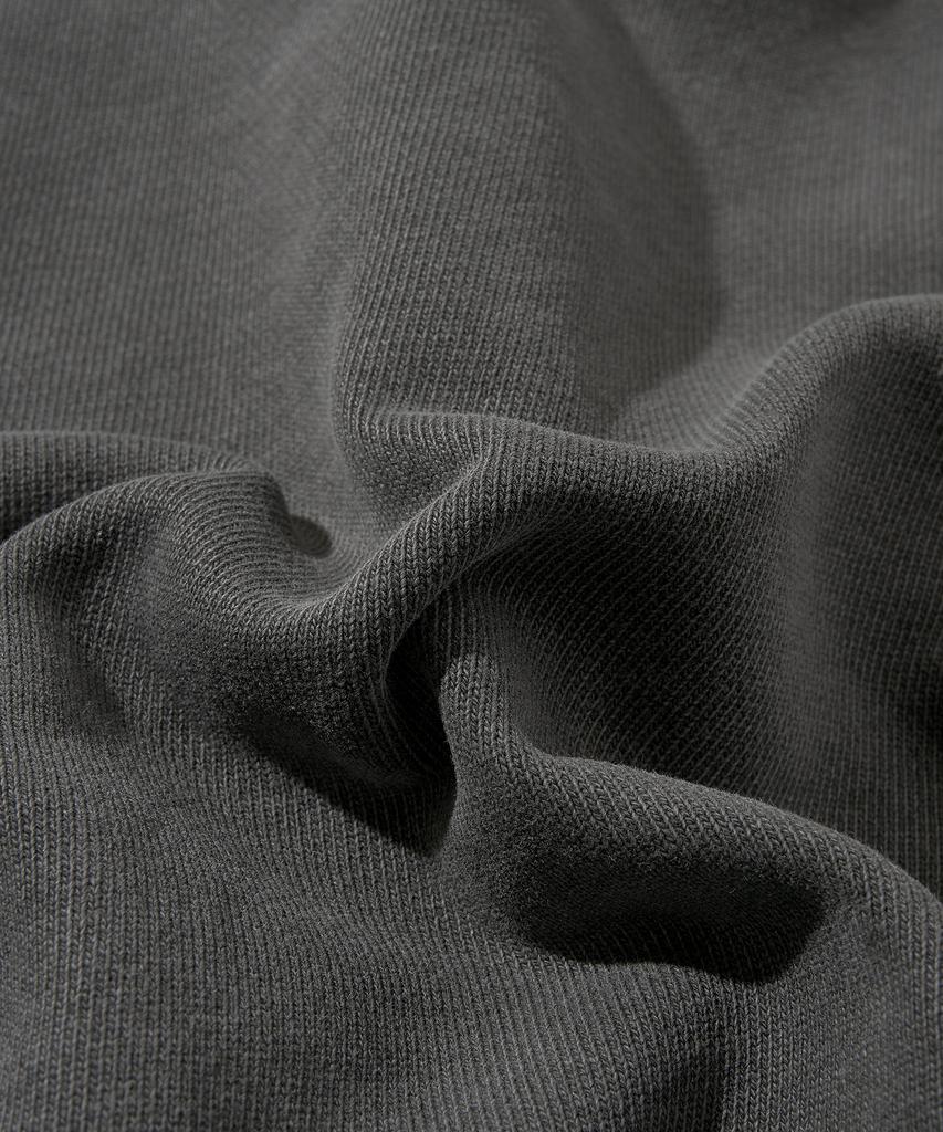 Discus Athletic Heavyweight Zip-Up Hoodie Washed Pigment Charcoal
