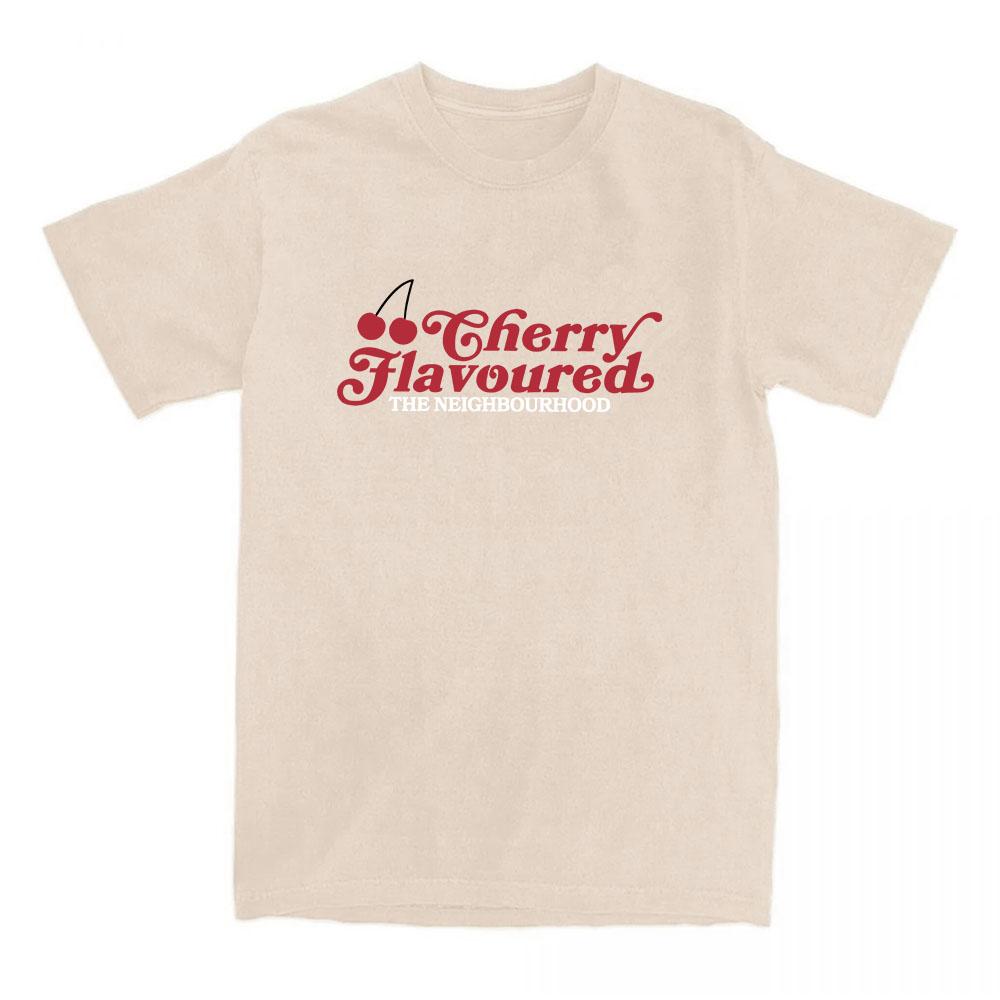 

Футболки з вишневим смаком The Neighborhood Band The NBHD Graphic T-Shirt Хіп-хоп Унісекс Бавовняні футболки Літні топи L