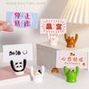 Cute Cartoon Animal Design Message Holder Clip Photo Stand Card Inspiring Desk Decoration Accessories Crafts Ornament Car Decor
