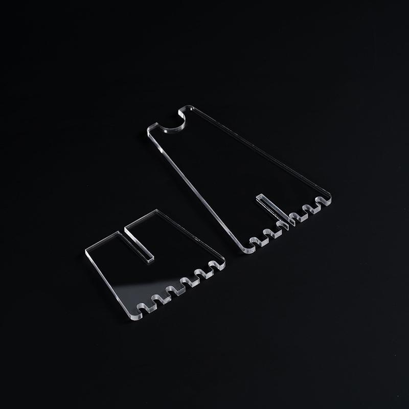 1/2 szt. Przenośny stojak na rowery z przezroczystego akrylu do regulacji, czyszczenia i naprawy akcesoriów rowerowych górskich