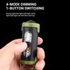 Wiederaufladbare Schlüsselanhänger Campingzeltlampe Multifunktionale COB Arbeitsleuchte Outdoor Notfall Taschenlampe zum Gehen Suchen Wandern