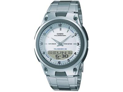 Collection AW-80D-7AJH Men's Watch Silver Blister Pack Stainless Steel NEW