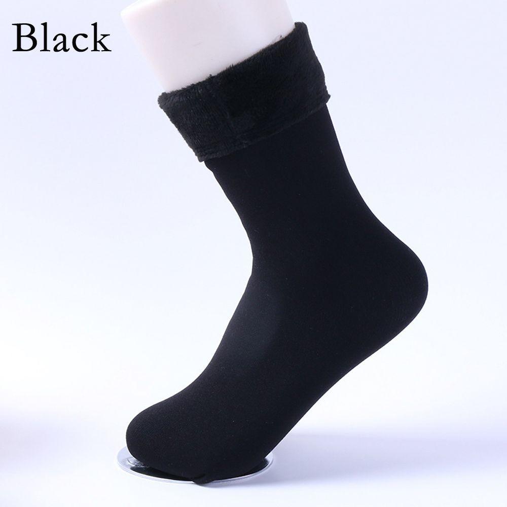 Fashion Women Female Winter Warm Cotton Socks Wool Thick Snow Boots