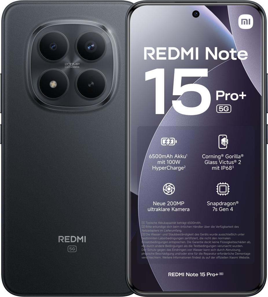 Smartphone Xiaomi Redmi Note 15 Pro+