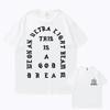 Kanye West Koszulka Vintage Oversize Drukowane T-shirty Męskie Damskie Hip Hop unisex Top T-shirt Streetwear T-shirt męski