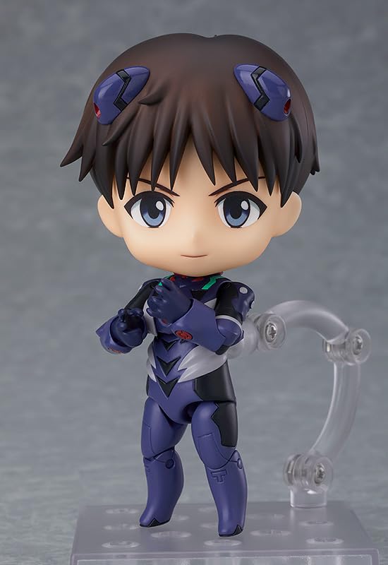 Nendoroid Evangelion Nová kinoverze Shinji Ikari Plug Suit Plastová malovaná pohyblivá figurka, prodejní verze. Bez měřítka