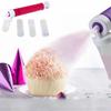 4PCS/set Cake Coloring Air Brush Gun DIY Cake Spray Gun Decorating Spraying Coloring Cake Dessert Coloring Kitchen Pastry Tools