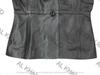 AL KHALID Stylish Button Women Black Classic Real Genuine Lambskin Leather Party Blazer