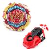 Toupie de Combat Métallique Gyro Jouet Con Lanceur à Corde, Gyroscope de Combat, Toupie de Combat d'Arène Cadeau Cadeau d'Anniversaire