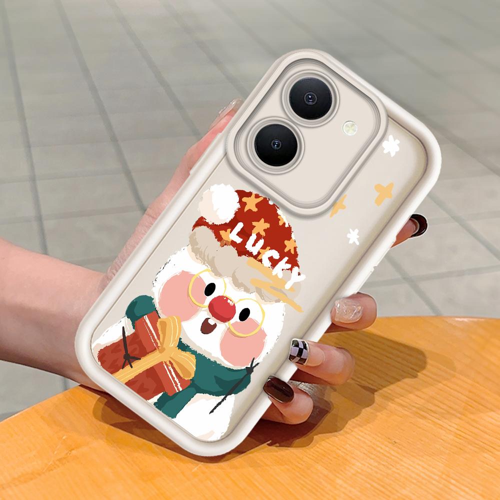 

Мягкий силиконовый квадратный чехол с рисунком лестницы для телефона, полное покрытие, противоударный защитный резиновый чехол для камеры для Vivo Vivo V9 Youth белый