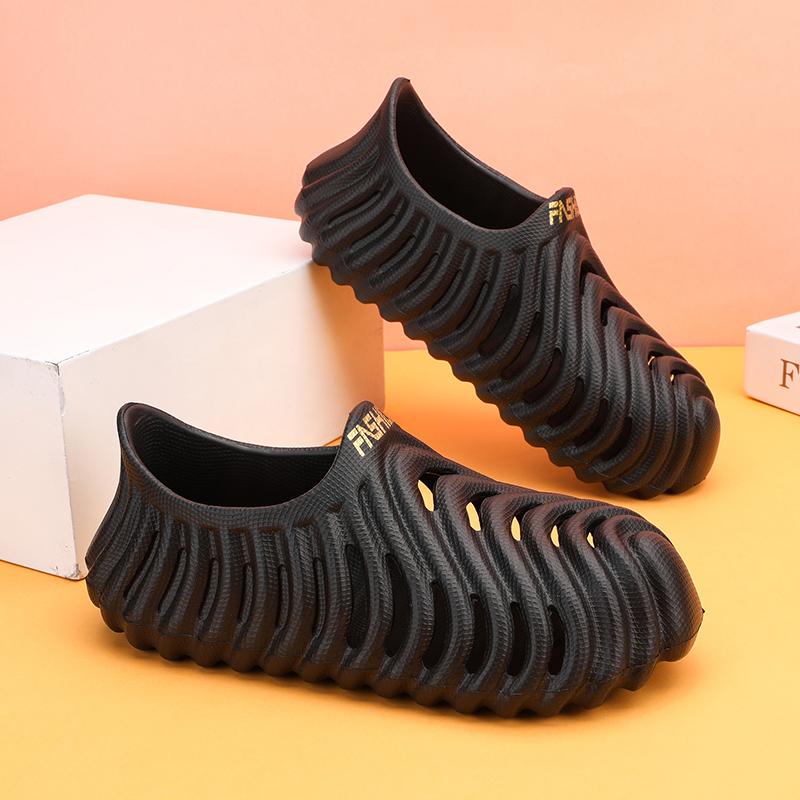 Fashion EVA Men's Sandals Comfortable Lightweight Man Beach Shoes Fashion Non-slip Water Shoes Breathable Casual Walking Sneaker