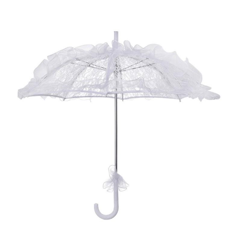 Bühnenrequisiten Spitzen-Sonnenschirme Zarte Foto-Requisiten Damen-Kostüm Party Outdoor-Hochzeiten Bühnenrequisiten Mehrfarbig