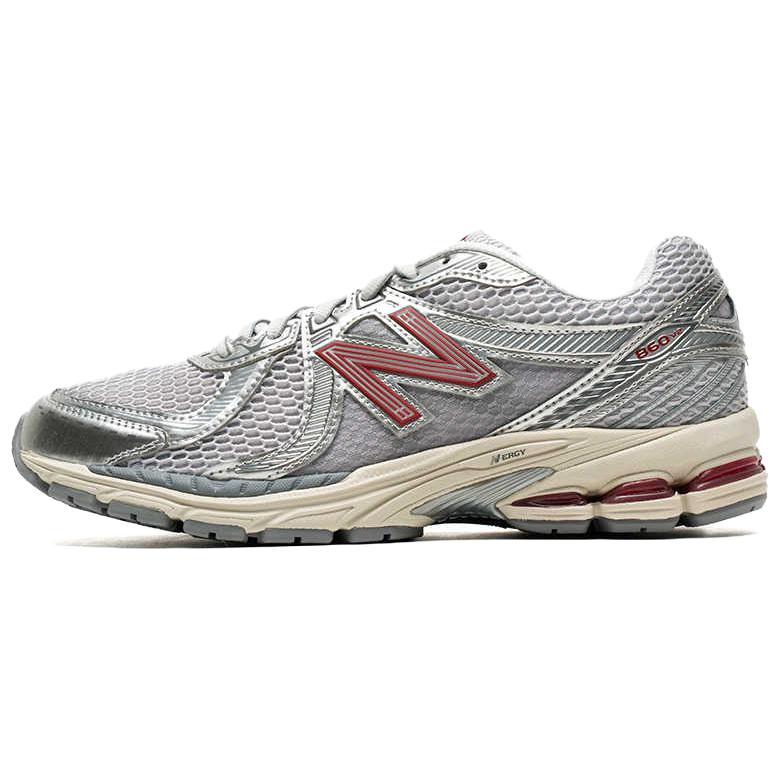 

Новые кроссовки New Balance NB 860 V2 с низким верхом для бега Унисекс Серебристо-серые ML860GC2-D 41.5
