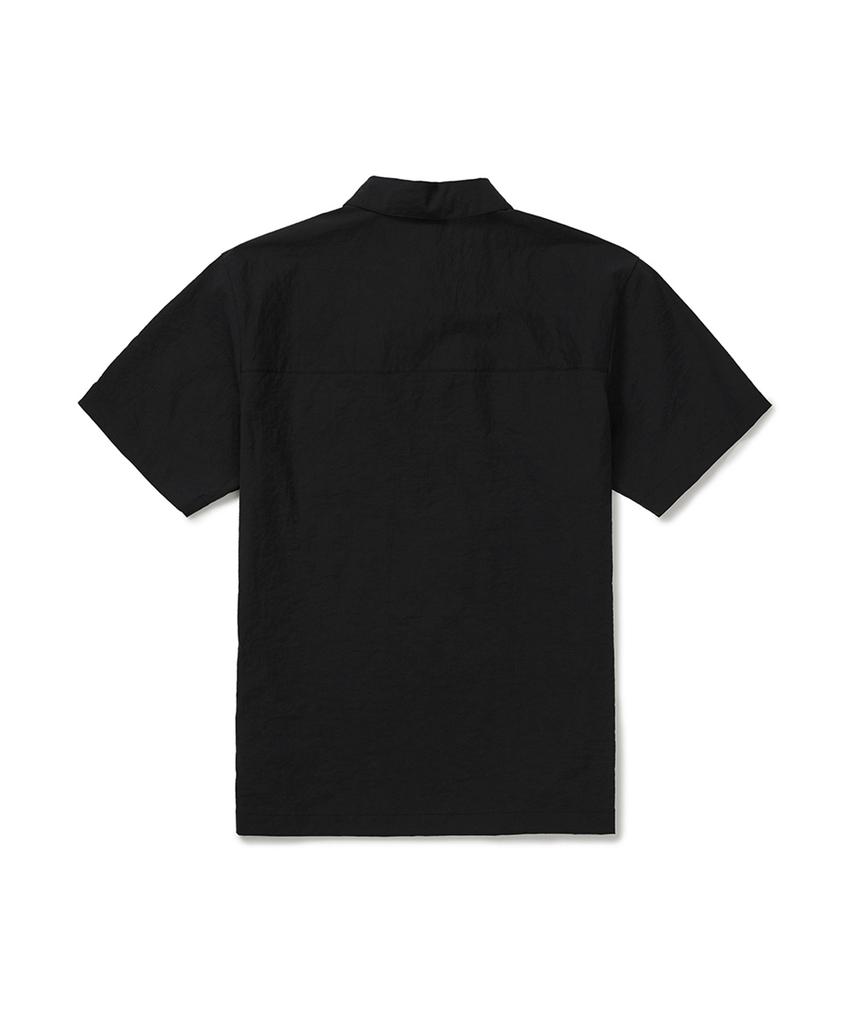SNOWPEAK APPAREL Minute Short Sleeve Polo Shirt (S25Mmfps72) Black